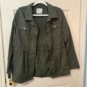 Mudd Utility Jacket in Deep Olive